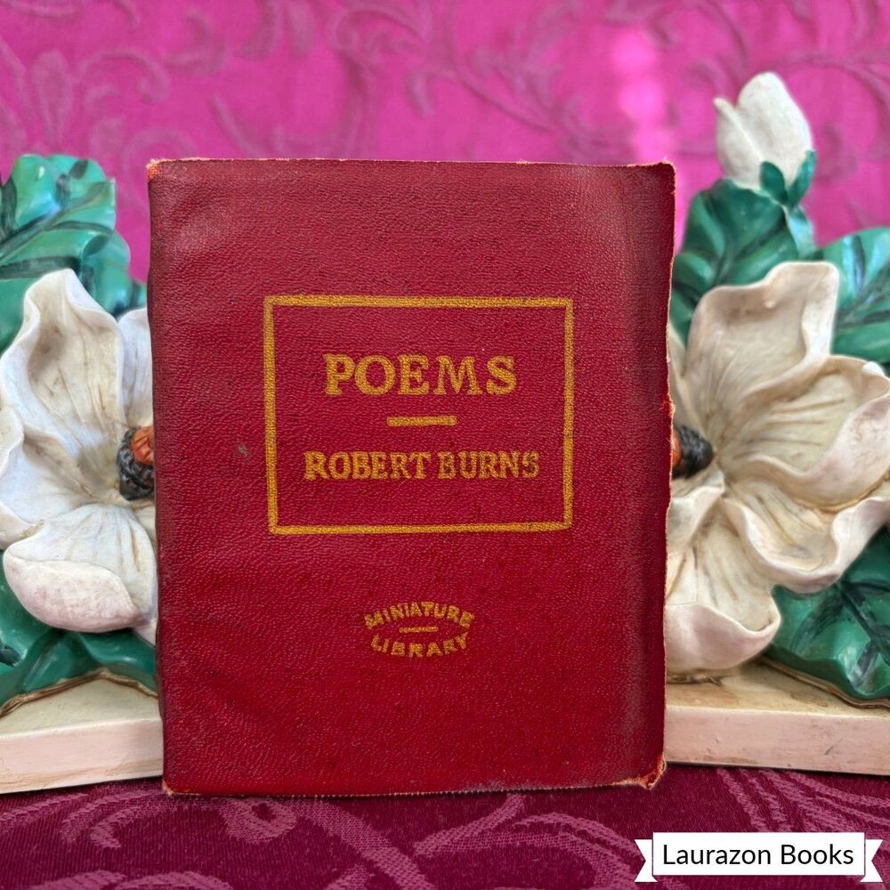 Ca 1920’s Poems by Robert Burns, Little Leather Library